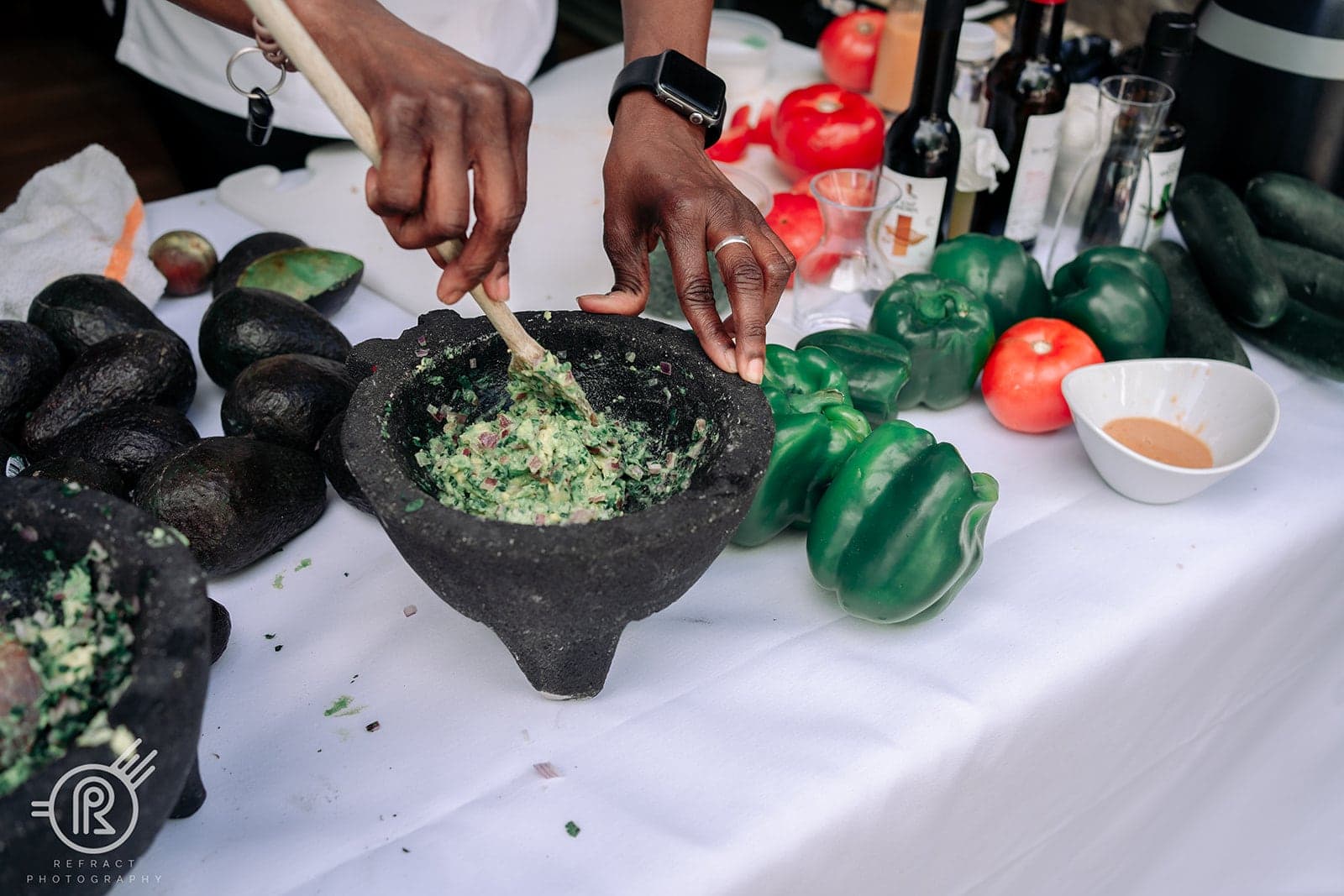 bowl of guacamole