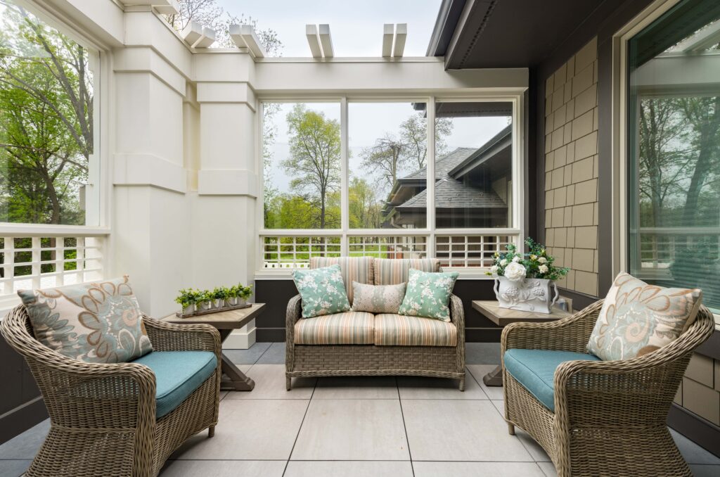 outdoor seating